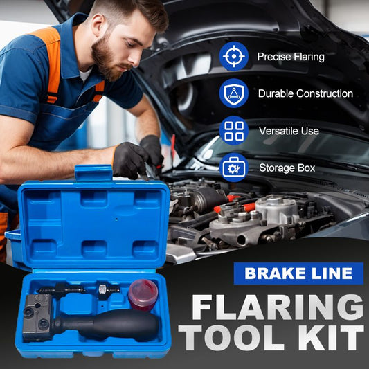 🔥50% OFF NOW !🔥🔧 Universal Automotive Brake Pipe Flaring Tool Kit – Professional Grade, Easy to Use & Durable Construction 🚗