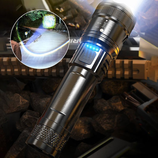 🔦50% OFF + BUY 2 GET 1 FREE! 💥 Super-powerful zoom flashlight – extremely bright & waterproof – perfect for outdoor use & emergencies!