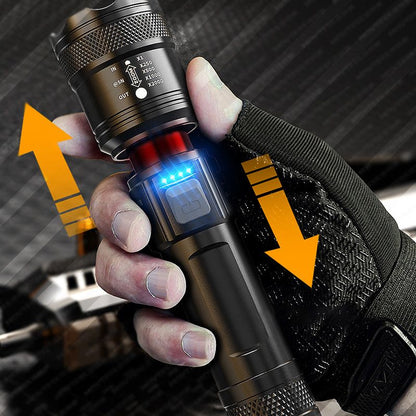 🔦50% OFF + BUY 2 GET 1 FREE! 💥 Super-powerful zoom flashlight – extremely bright & waterproof – perfect for outdoor use & emergencies!