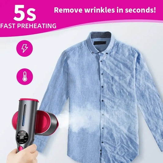 💜LAST DAY SALE 50% OFF👍Handheld Steamer Iron for Clothes