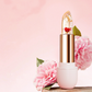 Flower Clear Jelly Lipstick With Temperature Change Color