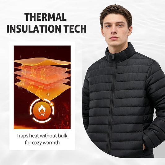 🔥71% OFF NOW ! 🔥Solid Color Warm Lightweight Cotton Jacket