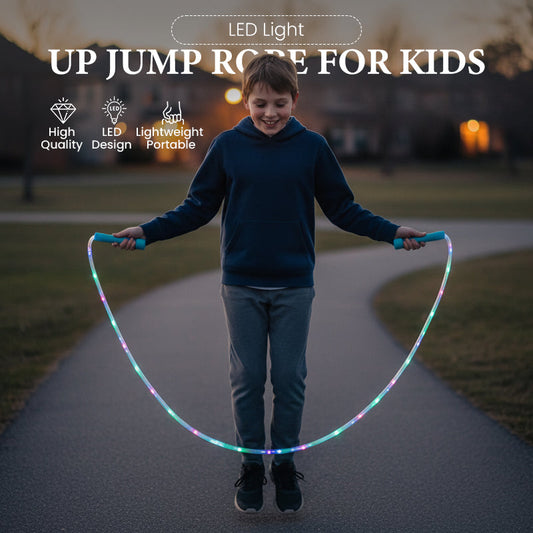 ⏰LAST DAY - BUY 2 GET 1 FREE!!💝LED Light-Up Jump Rope for Kids