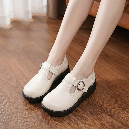 ✨🔥Women's Comfort Round Toe Platform Shoes💕