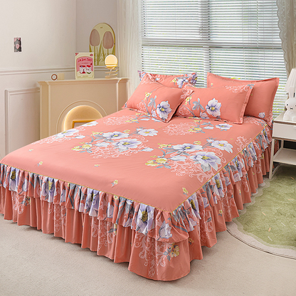 ⏳Time-Limited Special⏰3-Piece Ruffled Bed Skirt Set🛏️