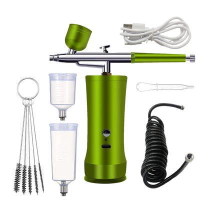 📢📢50%  OFF !! ⏰Cordless Airbrush Kit with Compressor for Makeup💕