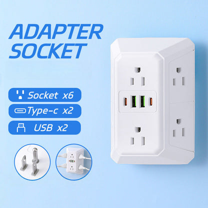 Multi-Plug Wall Outlet Extender