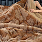 🔥Double-Layer Plush Jacquard Blanket