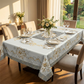 ⏳Limited-time 50% off⏰Elegant Waterproof Embossed Floral Tablecloth💮