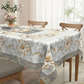 ⏳Limited-time 50% off⏰Elegant Waterproof Embossed Floral Tablecloth💮