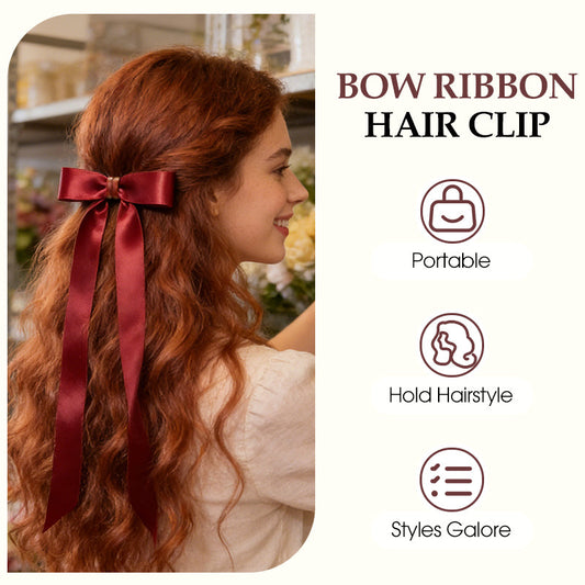 💗35K+ SOLD!🎀New Year SALE 50% OFF💝Magnetic Bow Ribbon Hair Clip
