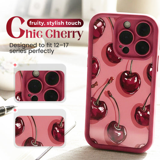 🍒Cherry Pattern Protective Phone Case for 12-17 Series